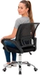 Fotel biurowy Springos HF0071 czarny (5908455315470) - obraz 16