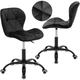 Fotel biurowy Springos HF0077 czarny (5908455316606) - obraz 3