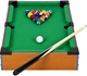 Mini stół do bilarda dla dzieci EcoToys z akcesoriami 50x30 cm HM328239 (5905817013494) - obraz 1