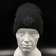 Зимняя черная шапка 47 Brand Chicago Blackhawks H-HYMKR04ACE-BKE - изображение 5