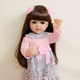 Реалистичная кукла Реборн 55 см полностью виниловая Doll Reborn Baby К0100222 - изображение 2