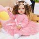 Реалистичная кукла Реборн 55 см полностью виниловая Doll Reborn Baby К0100529 - изображение 5