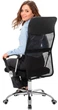 Fotel biurowy Springos HF0072 czarny (5908455315487) - obraz 14