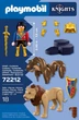 Klocki Playmobil Knights Lew ze złotym rycerzem 18 elementów 72212 (4008789722126) - obraz 6