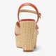 Женские босоножки Michael Kors Hannah 425666644 39 Оранжевые (1163111122) - изображение 3