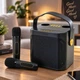 Портативная Bluetooth-караоке-колонка Koleer с двумя микрофонами, заявленная пиковая мощность до 100 Вт - изображение 2