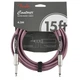 Кабель інструментальний FENDER CABLE CONTOUR SERIES 15' BURGUNDY MIST (301295) - изображение 1
