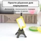 Бирки для ключів брелоки пластикові для маркування ключів кабінетів готелів багажу офісні з паперовою вкладкою та металевим кільцем інфо вікном брелок бирка набір 10 шт Univerza Жовті 98_2_10_5B - зображення 7
