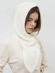 Капор жіночий Malisa Тенеріфе 5-8079-LT-12 One Size Білий (ROZ6501064618) - зображення 2