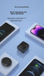 Сетевое зарядное устройство Newmine 20W USB-C+USB-A Black (ZD20B-AC) - изображение 10
