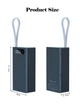 Корпус повербанку DIY C12(PD) QC3.0 PD QC3.0 (12V/3A Max) 12x18650 без паяння (Up To 36000mAh) LED-дисплей; Ports: 2xUSB-A, Type-C, MicroUSB, Lightning, BLACK - зображення 5