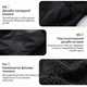 Мужская флисовая кофта Han-Wild Grid Fleece из вафельного флиса/соты с защитными нейлоновыми накладками, размер 3XL, Черный - изображение 11