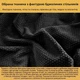Мужская флисовая кофта Han-Wild Grid Fleece из вафельного флиса/соты с защитными нейлоновыми накладками, размер 3XL, Черный - изображение 12