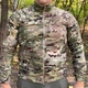Мужская флисовая кофта Han-Wild Grid Fleece из вафельного флиса/соты с защитными нейлоновыми накладками, размер 3XL, Мультикам - изображение 2