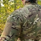 Мужская флисовая кофта Han-Wild Grid Fleece из вафельного флиса/соты с защитными нейлоновыми накладками, размер 3XL, Мультикам - изображение 6