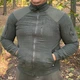 Кофта флісова чолвіча Han-Wild Grid Fleece вафельний фліс/соти з захисними нейлоновими накладками 2XL, Олива - зображення 7