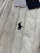 Свитер вязанный Polo Ralph Lauren 1/3 zip размер S белый цвет (hke-cg3-hpd) - изображение 5