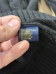 Свитер вязанный Polo Ralph Lauren 1/3 zip размер L черный цвет (ogk-1vx-2vh) - изображение 8