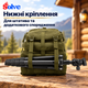 Рюкзак Solve KT6003001 45 л олива, 30×30×50 см, із системою MOLLE, кріпленням для штатива, регульованими ременями - зображення 7