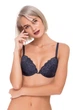 Бюстгальтер push-up gel з мереживними чашками Leilieve 991 85C - зображення 3
