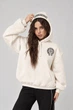 Утеплене худі KristyStyle пд12343 молочне 152 - зображення 1