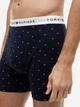 Набор трусов боксеров мужских хлопковых Tommy Hilfiger 181468958 M 3 шт Темно-синий/Красный/Светло-серый (1163146254) - изображение 7