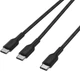 Кабель Belkin BoostCharge Pro USB-C - Dual USB-C 1.5M Black (CAC004HQ1.5MBK) - зображення 3
