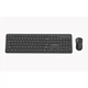 Комплект клавіатура + миша Gembird KBS-WPS-01 Slim Pro Business бездротовий US розкладка Black (8716309136808) - зображення 2