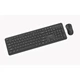 Комплект клавіатура + миша Gembird KBS-WPS-01 Slim Pro Business бездротовий US розкладка Black (8716309136808) - зображення 3