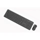 Комплект клавіатура + миша Gembird KBS-WPS-01 Slim Pro Business бездротовий US розкладка Black (8716309136808) - зображення 4