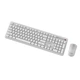 Комплект клавіатура + миша Gembird KBS-WPS-01-W-CYRL Slim Pro Business бездротовий RU розкладка White (8716309137034) - зображення 4