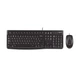 Комплект клавіатура + миша Logitech Desktop MK120 1000 DPI US розкладка Black (5099206020665) - зображення 2