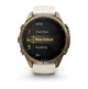 Смарт-годинник GARMIN Fenix 9 Pro inReach 43mm Autumn Gold Titanium with Cream/French Gray Silicone Band (010-04335-20/21) - зображення 6