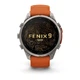 Смарт-часы GARMIN Fenix 9 Pro inReach 47mm Titanium Case with Autumn Orange/Spark Orange Silicone Band (010-04336-00/01) - изображение 2