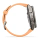 Смарт-годинник GARMIN Fenix 9 Pro inReach 43mm Titanium Case with Shell Pink/Autumn Orange Silicone Band (010-04335-00/01) - зображення 5