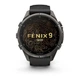 Смарт-часы GARMIN Fenix 9 Pro inReach 43mm Carbon Gray DLC Titanium Case with Black/Pebble Gray Silicone Band (010-04335-10/11) - изображение 2