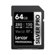 Карта памяти SD 64Gb Lexar Professional Silver Pro UHS-II (LSDSIPR064G-BNNNG) - изображение 1