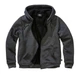 Кофта Brandit Sweatjacket Teddylining XXL black_melange (5038.12245.XXL) - изображение 1