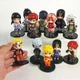 Набір колекційних фігурок Наруто Naruto Shippuden 8 шт аніме персонажі Чібі Саске Наруто Сакура Гаара Хіната Ітачі Джірайя Какаші 7–8 см - изображение 3