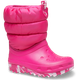 Дитячі крокси чоботи для дівчинки Crocs Classic Neo Puff Boot Candy Pink (20-21, рожевий) - изображение 3