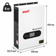 Гибридный инвертор MUST PV18-4024ECO. 4000W, 24V, ток заряда 60A, 170-280V, MPPT (100А, 60-360 Vdc), 318×454×122.5 мм. 8 кг. - изображение 6