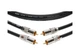 Кабель комутаційний KLOTZ AUDIOLEAD BLACK 0.3M 2 PCS (RCA - RCA, GOLD CONTACTS) (303688) - зображення 3