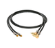 Кабель комутаційний KLOTZ AUDIOLEAD BLACK 0.3M 2 PCS (RCA - RCA 90°, GOLD CONTACTS) (303686) - зображення 2