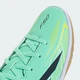 Детские бутсы F50 HYPERFAST CLUB Indoor Football Kids adidas KK1339 (35.5 EUR) зеленый (4068817501871) - изображение 9