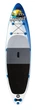 Sup-доска Board Paddle Aqualust универсальная надувная 2 слоя 320 см 10"/6" Blue (12) - изображение 1