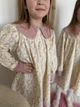 Сукня для дівчинки з рожевим коміром фланелева в квіточки 98-104 р. - изображение 3