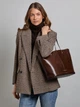 Torebka shopper damska skórzana The Bridge 042006E6-TV Brązowa (800070359575) - obraz 2