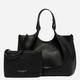 Zestaw (torebka crossbody + kosmetyczka) damski skórzany Gianni Chiarini BS-9719-RNGDBL-T.U.-001 Czarny (800070352671) - obraz 1