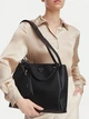 Сумка шопер жіноча зі штучної шкіри Guess HWBG2306230-BLA Чорна (800070360454) - зображення 2