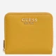 Гаманець жіночий зі штучної шкіри для карток Guess SWBG9735137-TOP Жовтий (800070360500) - зображення 1